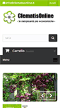 Mobile Screenshot of clematisonline.it